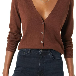 Lightweight Comfy Cardigan Sweater For Daily And Office Wear