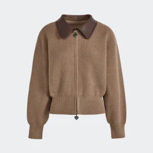 Double Zip Cardigan Sweater