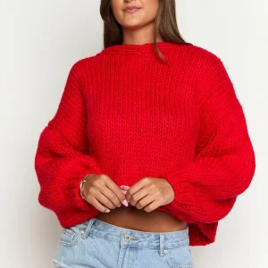 Cozy Holiday Knit Sweater For Casual Outfits