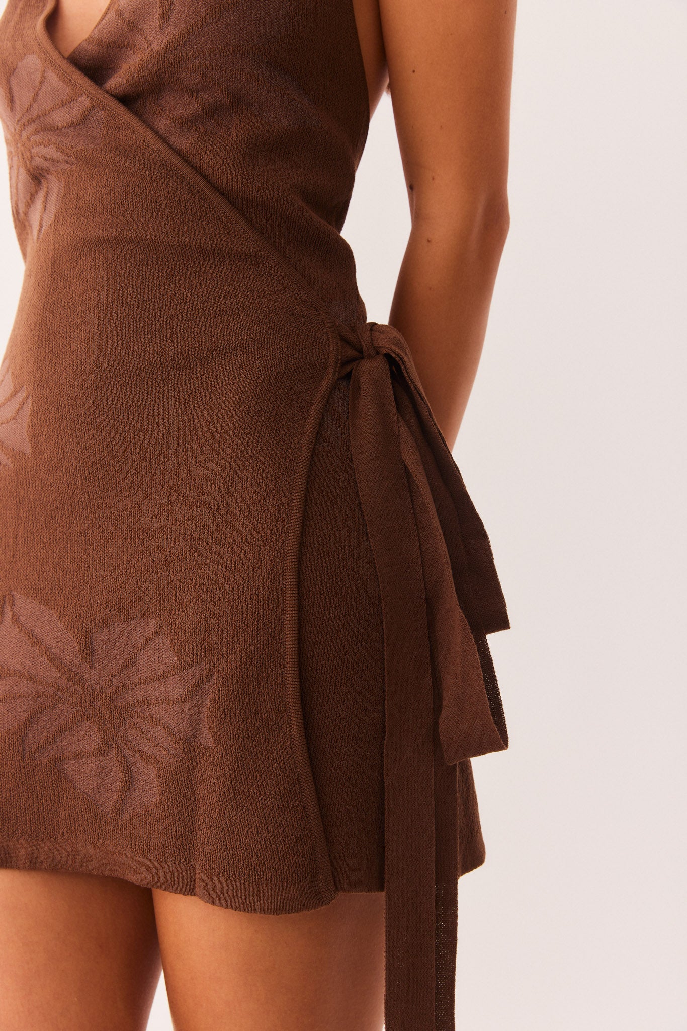 TAHITI WRAP MINI DRESS - Image 6