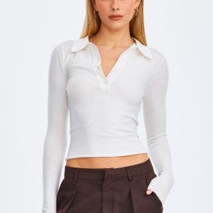 VEDA LONG SLEEVE TOP